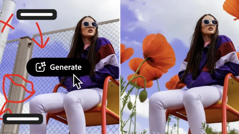 Adobe rozszerza możliwości AI w Photoshopie i Firefly o nowe narzędzia do edycji generatywnej