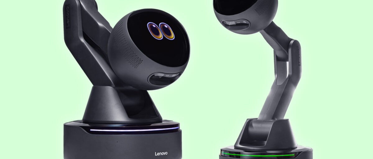 Lenovo pokazuje biurkowego robota z oczami jak u szczeniaka – nowa koncepcja AI