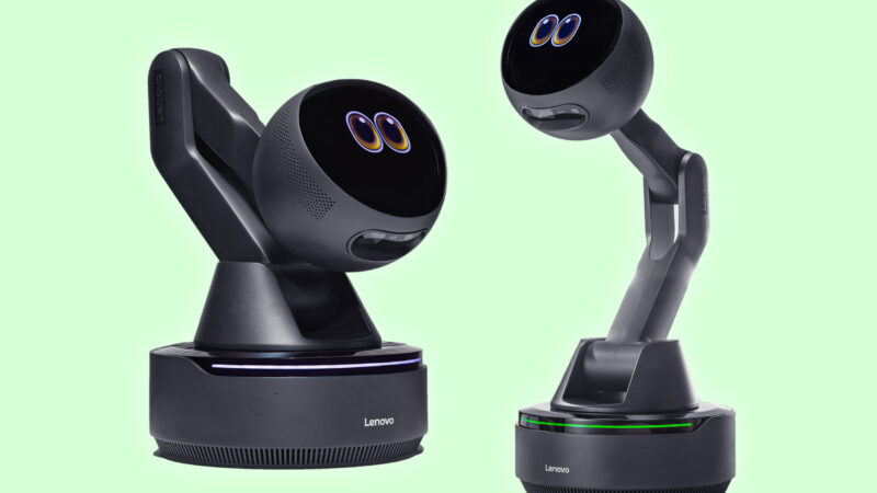 Lenovo pokazuje biurkowego robota z oczami jak u szczeniaka – nowa koncepcja AI