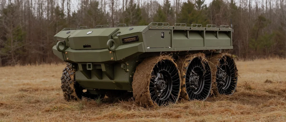 HDT Robotics wdraża bezzałogowe pojazdy Hunter WOLF do szkoleń wojskowych