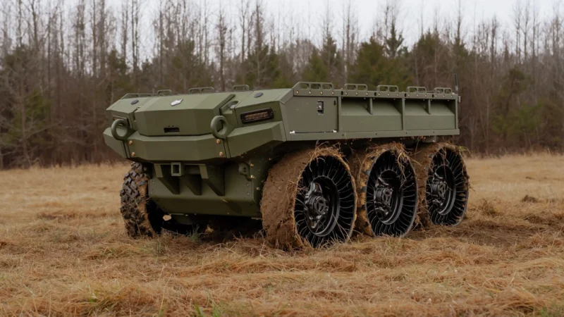 HDT Robotics wdraża bezzałogowe pojazdy Hunter WOLF do szkoleń wojskowych